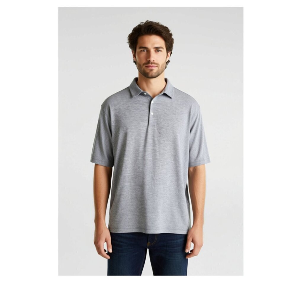 Walter Hagen golf shirt blue & white Size XL (G12)
